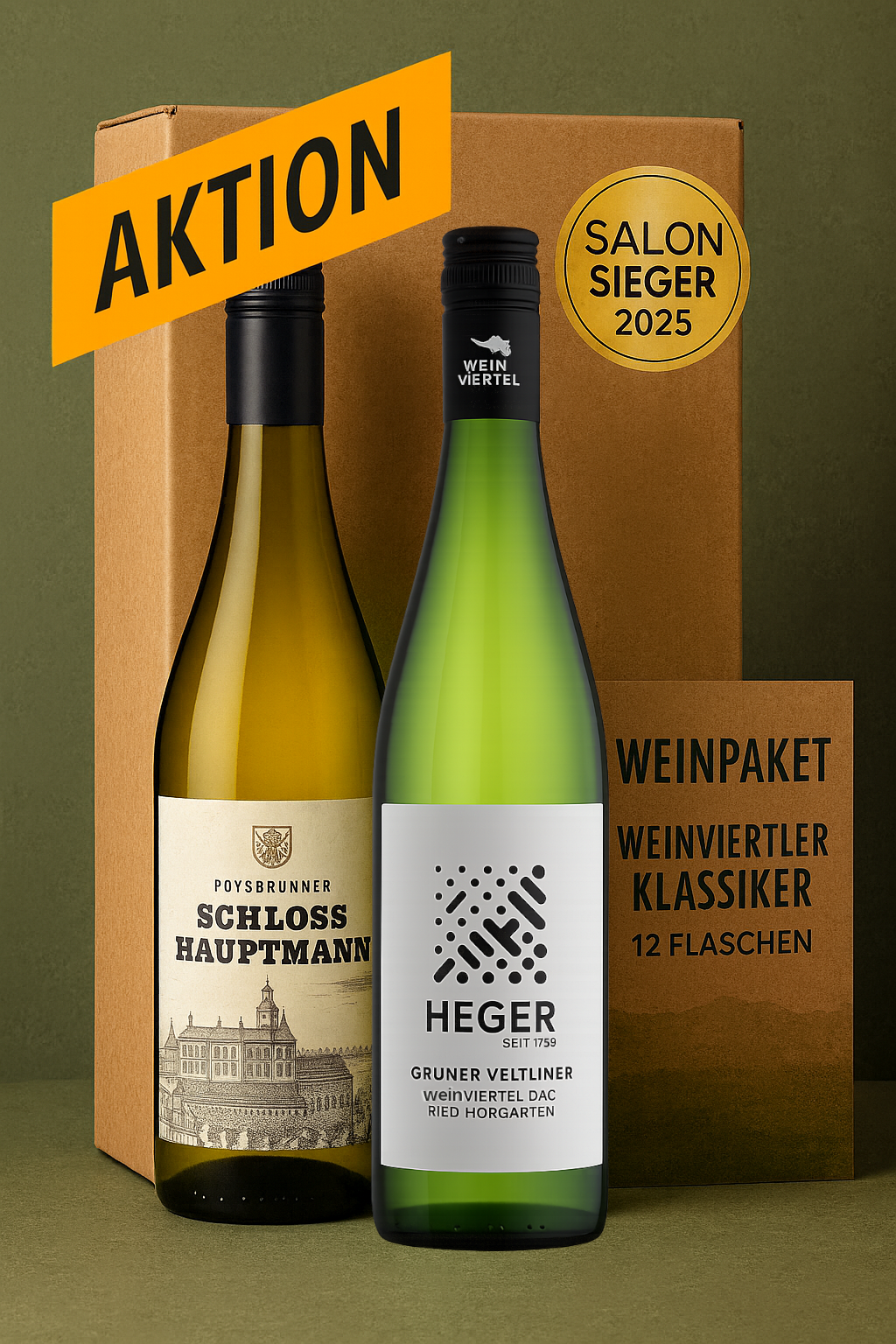 Weinpaket: Schloss Hauptmann & Hofgärten DAC